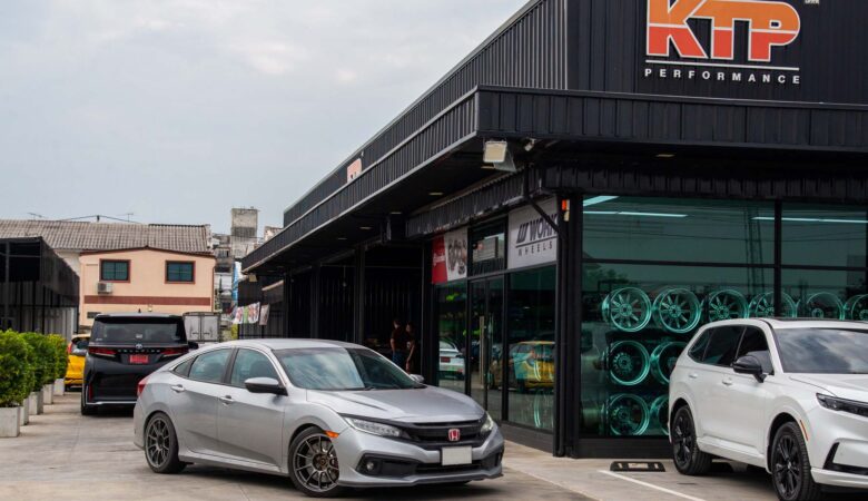 Honda Civic Fc เซอร์วิสระบบเบรค