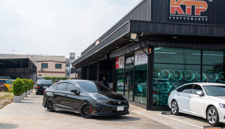 Honda city เซอร์วิสระบบเบรค