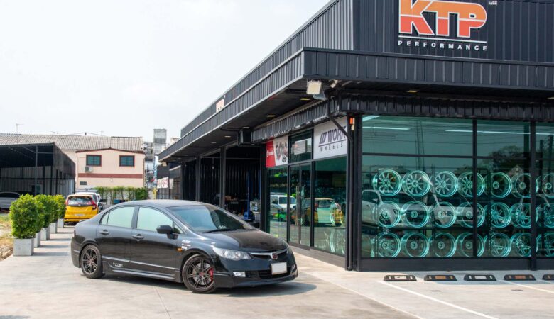 Honda Civic FD เซอร์วิสระบบเบรค