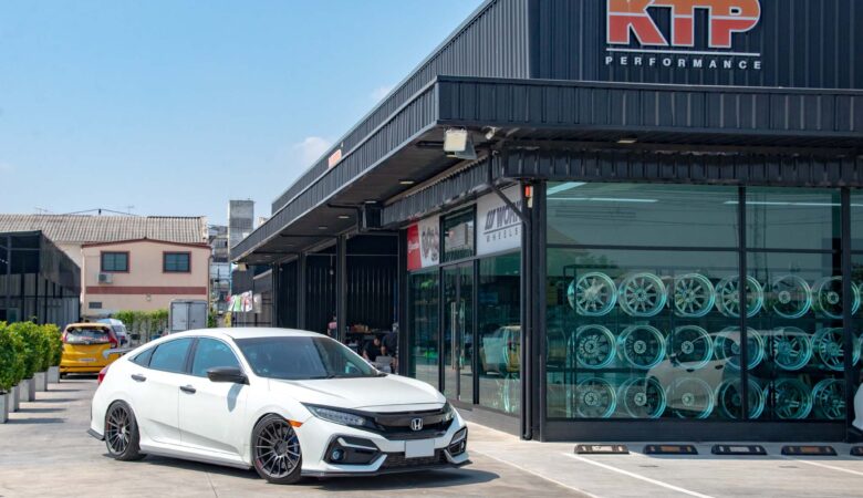 Honda Civic FK เซอร์วิสระบบเบรค