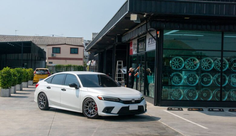 Honda Civic FE เซอร์วิสระบบเบรค