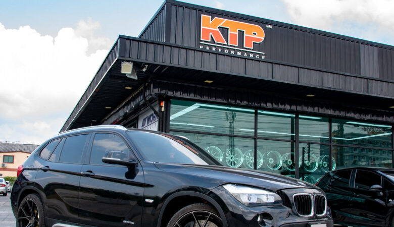 BMW X1 ทำสีคาลิปเปอร์เบรค