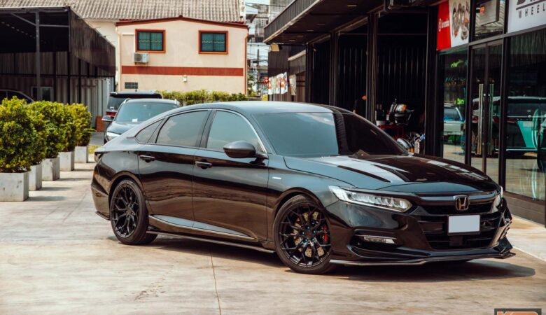 Honda Accord G10 ติดตั้งชุดเบรค brembo cadillac