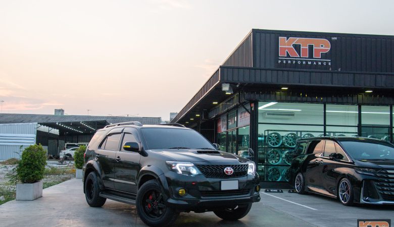 Toyota Fortuner ติดตั้งชุดเบรคBrembo Cayenne