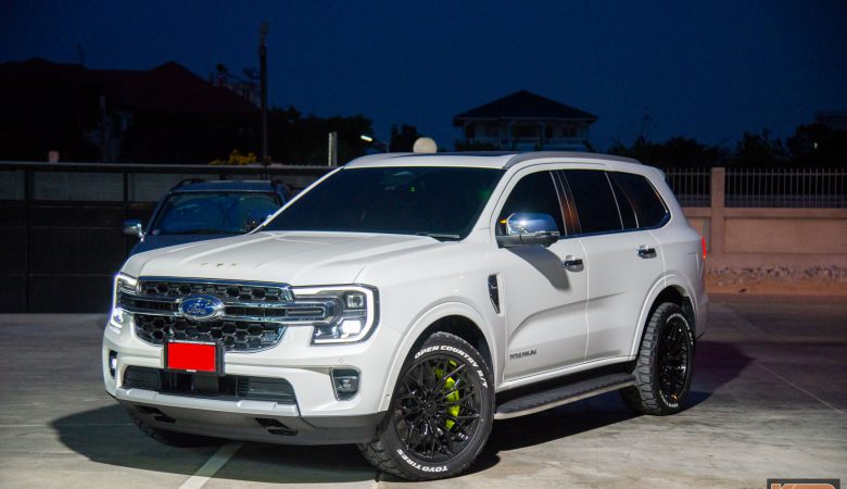 Next-Gen Ford Everest 2023 ติดตั้งชุดBrembo panameraหน้า6pot หลัง 4pot