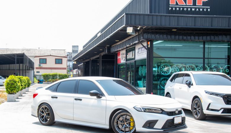 Honda Civic Fe เซอร์วิสระบบเบรค