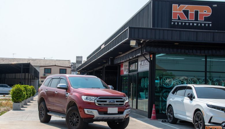 Ford Everest  เพิ่มประสิทธิภาพในการเบรค สายเบรคHel