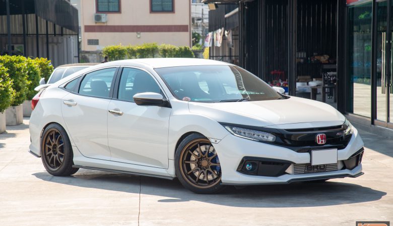 Honda Civic Fc เซอร์วิสระบบเบรค