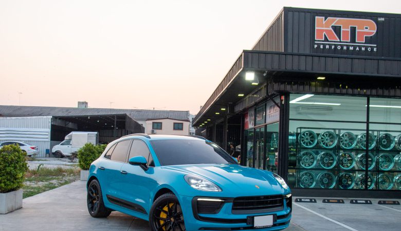 Porsche Macan กับชุดเบรคแท้ PCCB