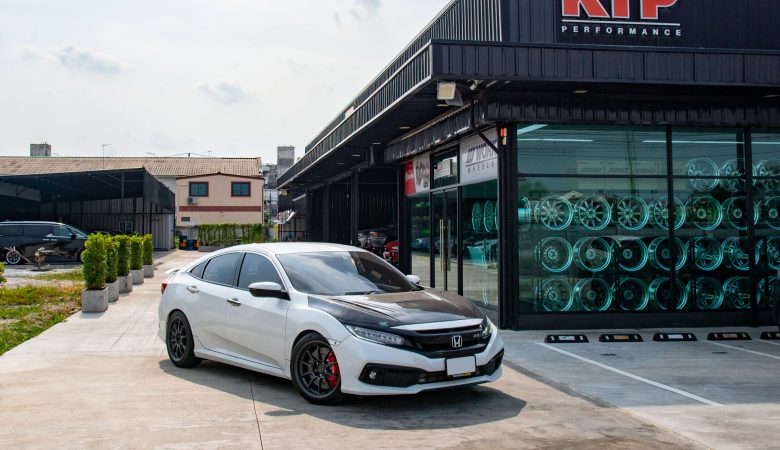 Honda Civic Fc เซอร์วิสระบบเบรค