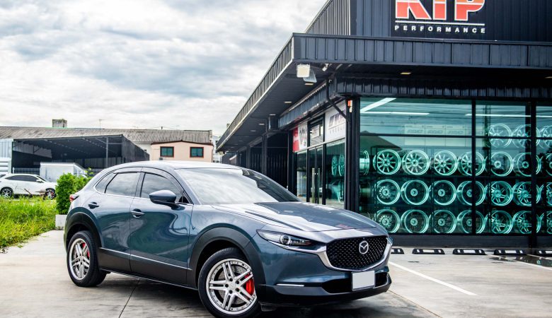 MAzda CX-30 เซอร์วิสระบบเบรค และ ทำสีเบรคคาลิปเปอร์