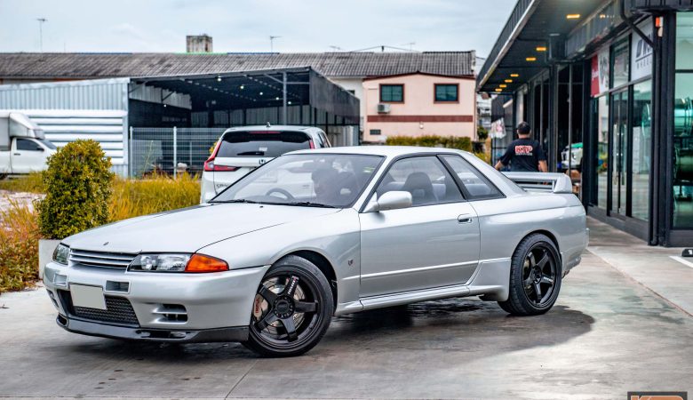 Nissan Skyline R32 ติดตั้งชุดเบรค IMPUL