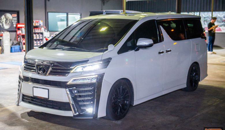 Toyota Vellfire เซอรวิสระบบเบรค