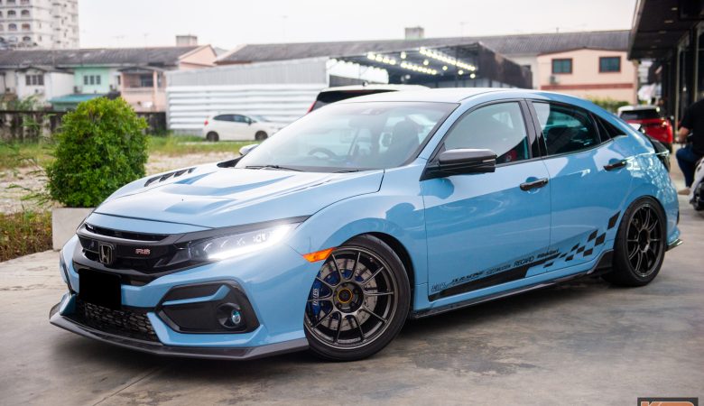 Honda Civici Fk เซอร์วิสระบบเบรค ไล่ระน้ำมันเบรคใหม่